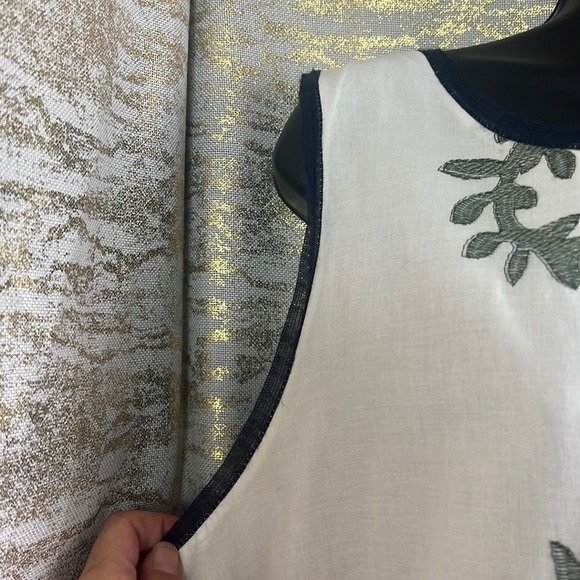 Max Studio Floral Embroidery Sleeveless Women’s Dress Size M - Picture 6 of 14